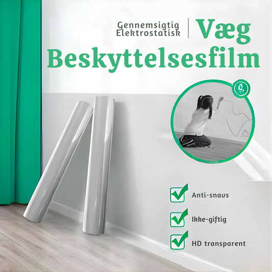 WallGuard™ – Película Protectora de Pared Transparente Electroestática