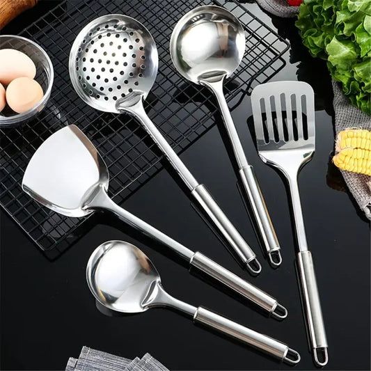 Utensilios de Cocina de Acero Inoxidable | Set de 5 piezas