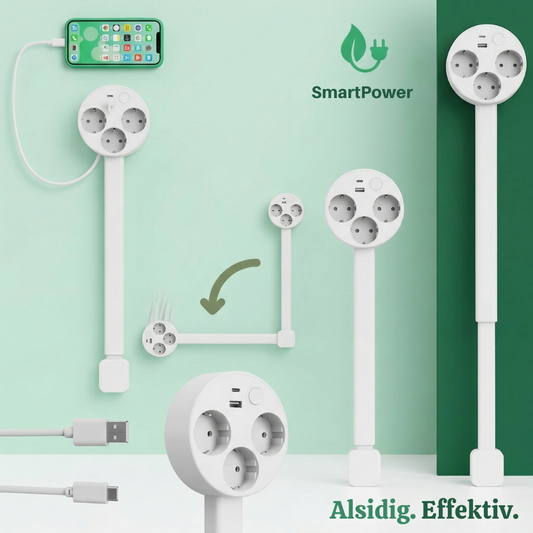 FlexPlug™ – Hub de extensión con múltiples tomas ajustable