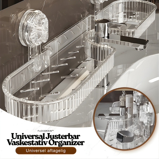 FlexiDrain™ – Organizador de Secado de Ropa Universal Ajustable