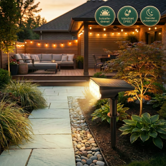 LysPro™ – Proyector de Jardín Solar Impermeable