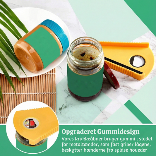 QuickPop™ – Abrebotellas y abridor de tarros multifuncional