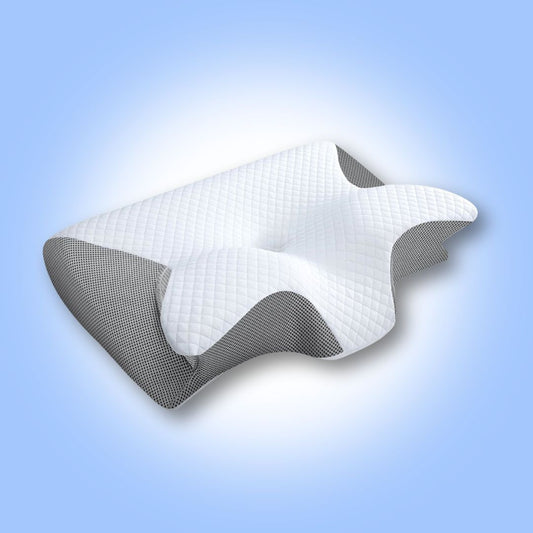 DreamNeck™ – Cojín Ergonómico en Forma de Mariposa con Apoyabrazos