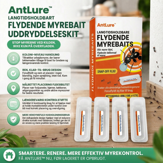 AntLure™ – Conjunto Duradero para la Lucha Contra las Hormigas con Cebo Líquido
