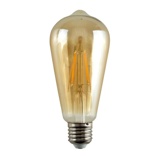 ST64 E27 Ámbar 2700k 4w 400lm