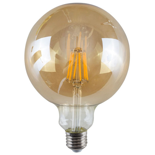 Bombilla de luz globular E27 G125 6w 660lm