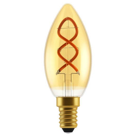 Bombilla LED de Filamento en Espiral Deco E14