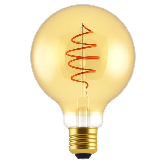 Bombilla LED Filamento Espiral Deco G125 5w E27