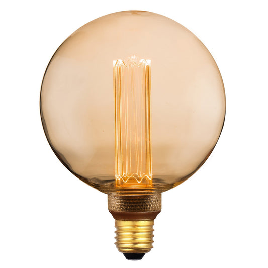 Bombilla de Filamento LED Deco Retro Dorada G125 120lm 3.5w - E27