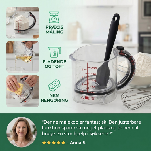 PrecisiCup™ – Taza medidora multifuncional y ajustable