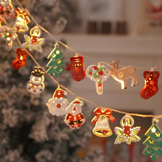 YuleTrail™ – Encantadoras guirnaldas luminosas LED de Navidad