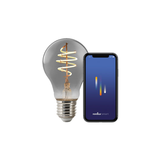 Bombilla Smart Deco Standard E27 100lm, Ahumada