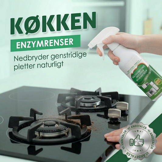 EnzyClean™ – Spray de Limpieza a Base de Enzimas para la Cocina y Diversas Superficies
