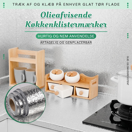 ShieldFoil™ – Hoja de Aluminio Autoadhesiva Resistente a Grasas para la Cocina