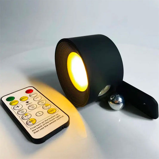 Vista - Aplique de pared LED recargable a 360°