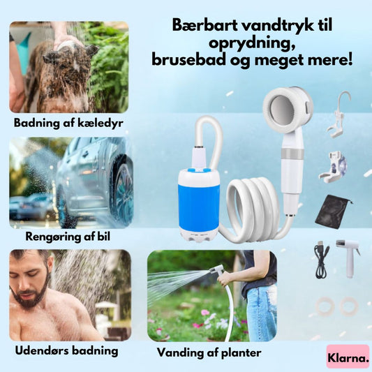AquaJet™ – Solución Portátil de Agua Exterior