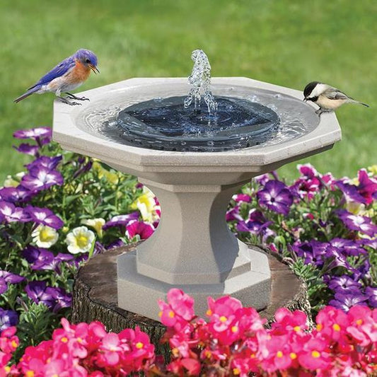 Fuente Biónica Solar para Jardines Baño de Nacimiento para Piso / Suelo