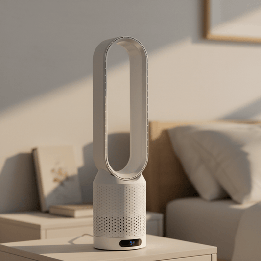 AEROBREEZE – Ventilador de Torre 3 en 1 para Aire Fresco y Confort Agradable