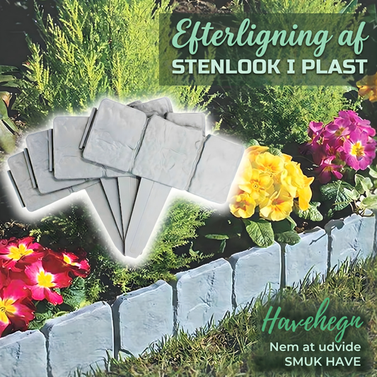 EdgeCraft™ – Bordillo de jardín y delimitación con efecto piedra