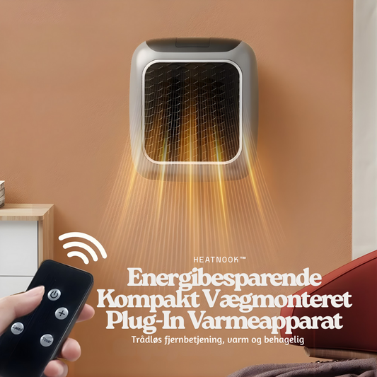 HeatNook™ – Calefactor mural compacto y eficiente en energía