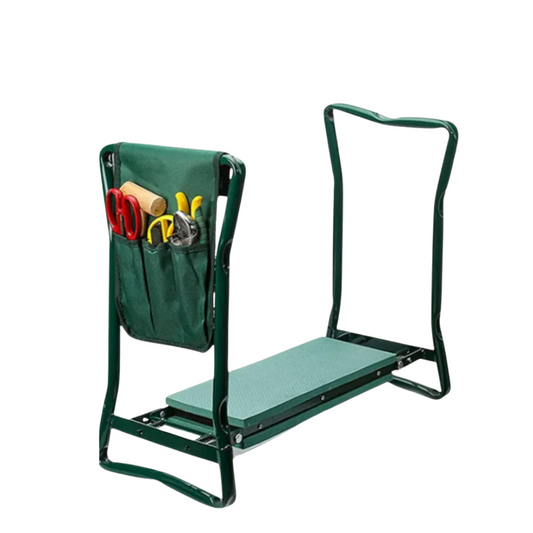 GardenEase™ – Cojín de rodillas 2-en-1 y asiento de jardín