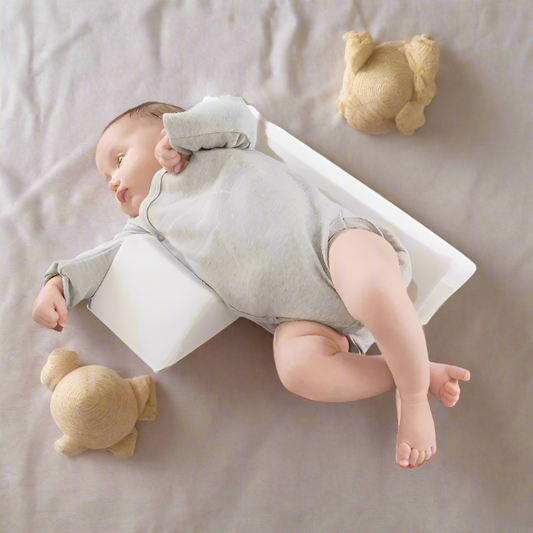 Cojín Antivuelco Ajustable para Niños - Posicionador Ergonómico para el Sueño Lateral de los Bebés