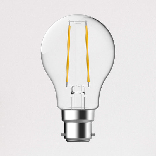 B22 4.6w 460lm A60 Bombilla LED de Filamento Blanco Cálido (equivalente a 40w)