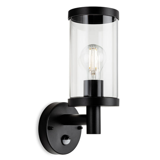 Lámpara de Pared Lemaire con PIR, Negra