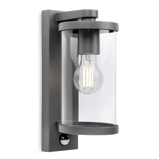 Luz de Pared Aurora con PIR, Grafito