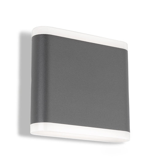 Luz de Pared LED Pisa, Grafito
