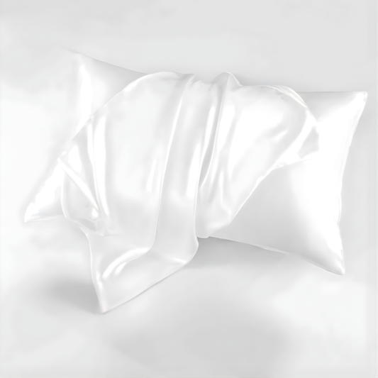 DreamSilk™ – Funda de Almohada de Satén de Lujo para el Cuidado del Cabello y la Piel