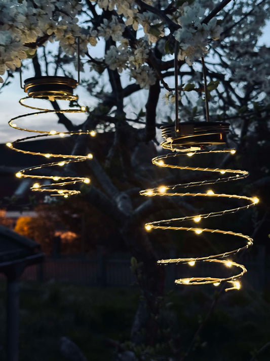 LumiTwist™ – Espiral Solar Decorativa