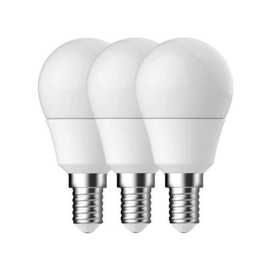 G45 | E14 | 470lm | 2700k (equivalente a 40w) (Paquete de 3)