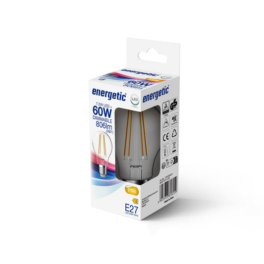 A60 | E27 | 806lm | 2700k | Regulable (equivalente a 60w)