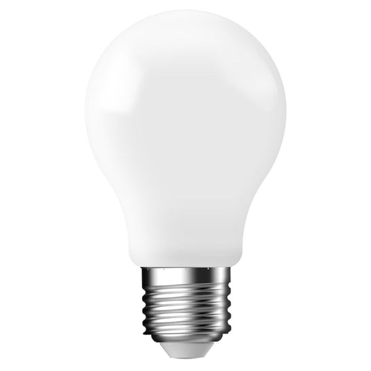 A60 | E27 | Vidrio Lechoso | 250lm | 2700k (25w eqv)