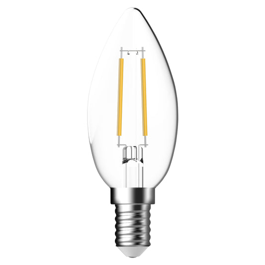 C35 | E14 | 250lm | Blanco Cálido 2700k (equivalente a 25w)