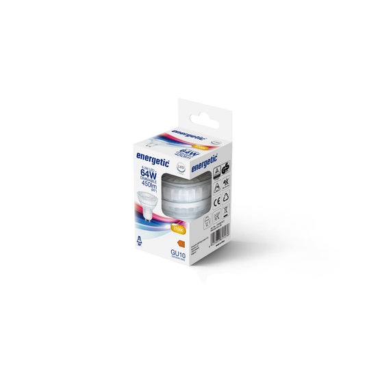 PAR16 | GU10 | 450lm | 2700k | Regulable (equivalente a 60w)