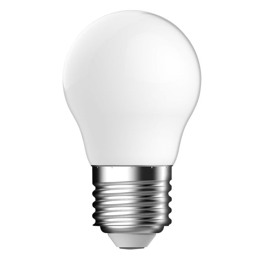 G45 | E27 | Vidrio Lechoso | 470lm | 4000k (equiv. a 40w)
