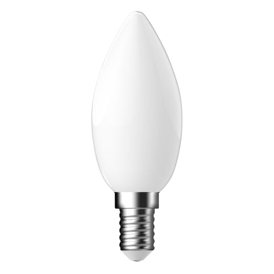 C35 | E14 | Vidrio Lechoso | 806lm | 2700k (60w eqv)