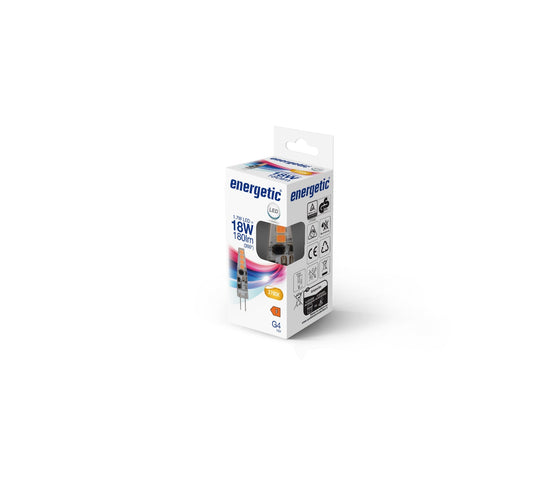 G4 | G4 | 180lm | 2700k (18w eqv)