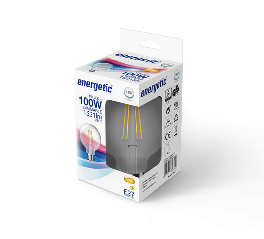 G95 | E27 | 1521lm | 2700k (equivalente a 100w)