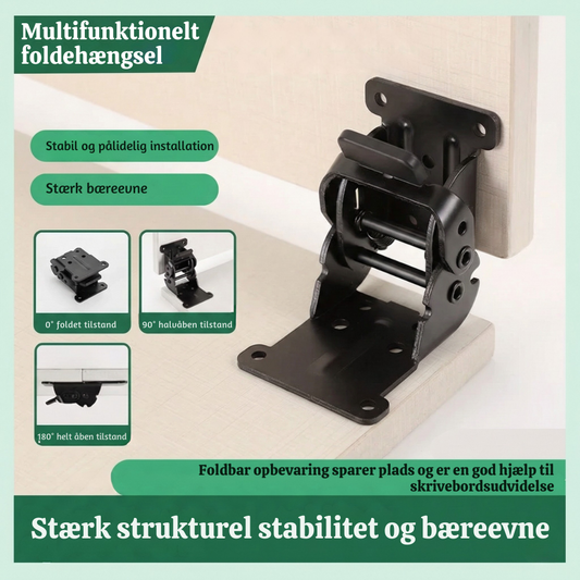 FlexHinge™ – Bisagra Plegable Auto-bloqueante Ajustable a 90°