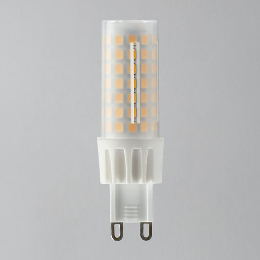 Bombilla LED G9 de cápsula mate regulable 550lm (equivalente a 50w) - Blanco frío