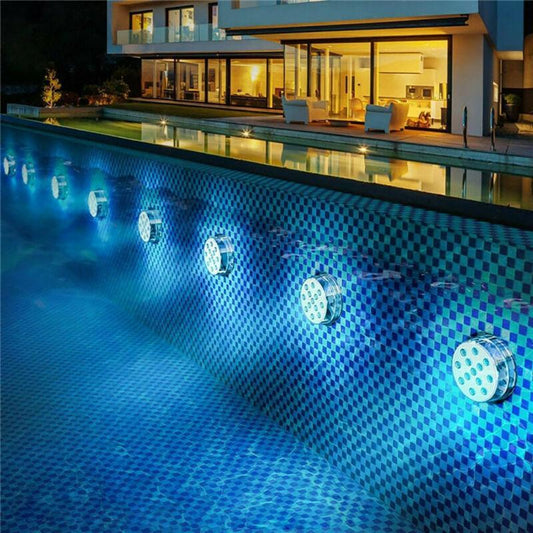 Luz LED a Prueba de Agua con Control Remoto por Succión | Kalsten