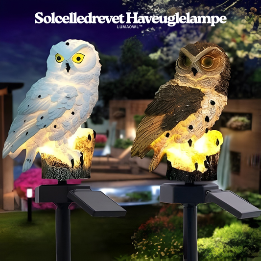 LumaOwl™ – Lámpara de jardín solar Glow