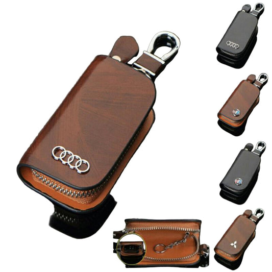 Bolsa de protección RFID para llaves de coche | Bloqueador de señal | Diseño de doble compartimento | Bolsa compacta para llaves