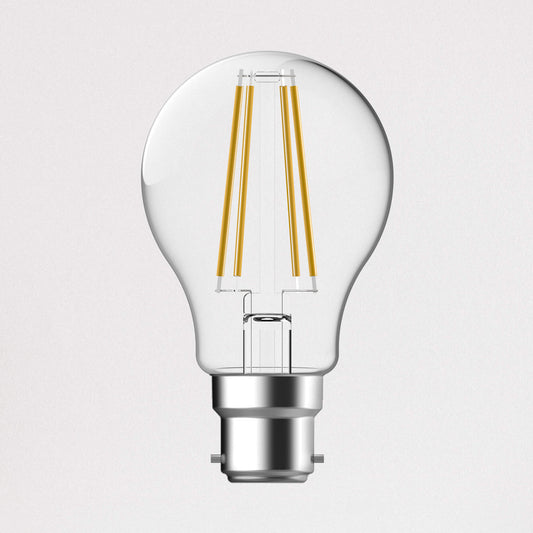 B22 8.3w 806lm A60 Bombilla LED Filamento Dimmable Blanca Cálida (equivalente a 60w)