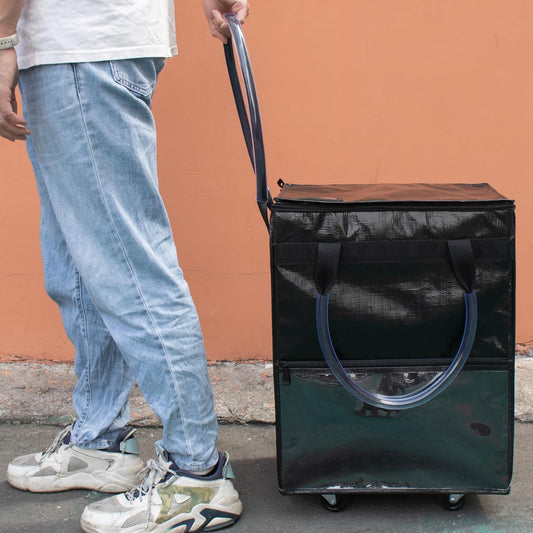 ¡Versátil Bolsa de Compras Plegable y Resistente para Disfrutar de Compras Sin Esfuerzo Mientras Viajas!