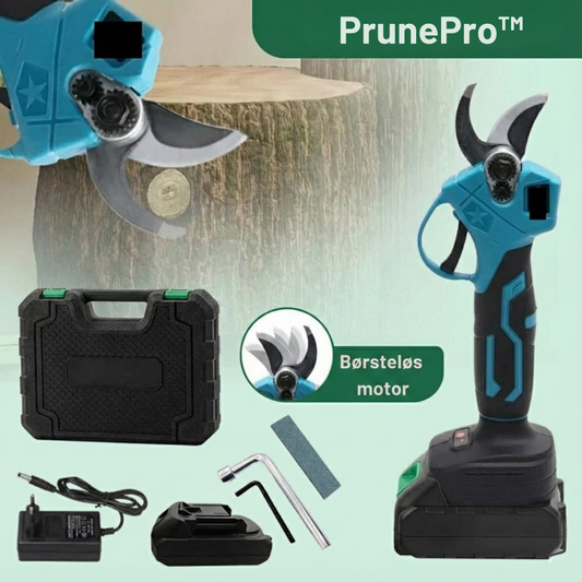 PrunePro™ – Tijera Eléctrica Inalámbrica para el Jardín