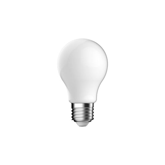 A60 | E27 | Vidrio Lechoso | 470lm | 4000k (equiv. a 40w)